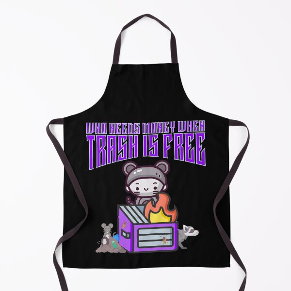 Item preview, Who Needs Money When Trash Is Free Cute Dystopian designed and sold by SymbiArt.