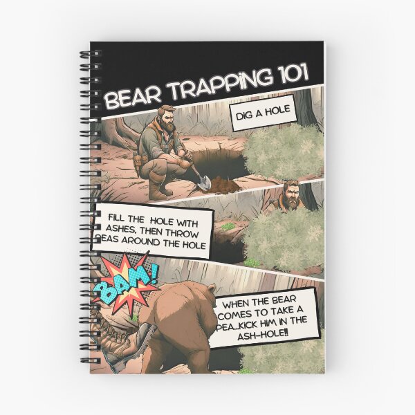 Item preview, Bear Trapping 101 Master Class Bad Dad Jokes designed and sold by LittleGnomad.