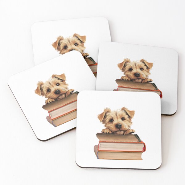 Item preview, Norfolk Terrier And Books designed and sold by TheAnimalZ00.