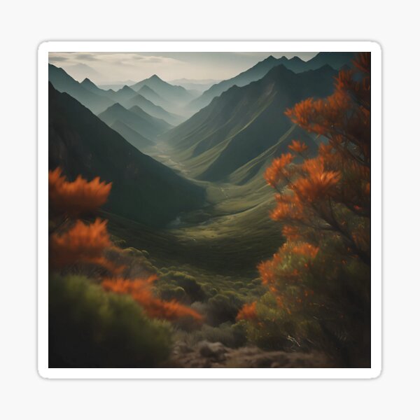 Item preview, mountainous landscape designed and sold by Thiago Pando.
