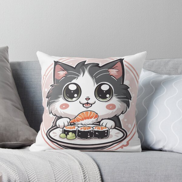 Item preview, Fluffy Kitten's Sushi Feast designed and sold by Mark  Brown.