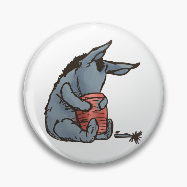 Item preview, Classic Eeyore in Honey Pot designed and sold by kitkatkiara.