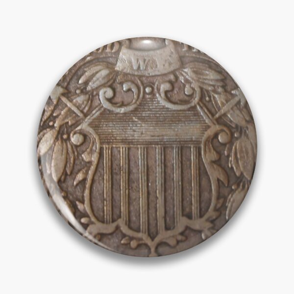 Item preview, 1865 Two Cent Piece XF designed and sold by coinsxcrochet.
