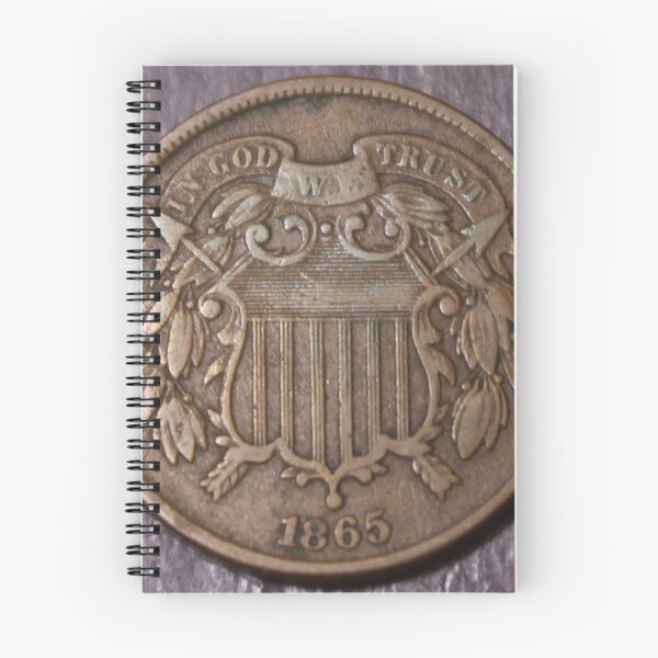 Item preview, 1865 Two Cent Piece XF designed and sold by coinsxcrochet.