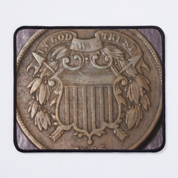 Item preview, 1865 Two Cent Piece XF designed and sold by coinsxcrochet.
