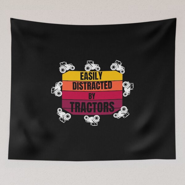 Item preview, Easily Distracted By Tractors designed and sold by Thespacerocket.