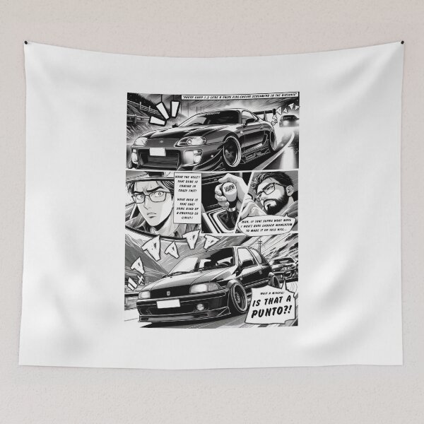 Item preview, IS THAT A PUNTO Manga Initial D Style Clutchkick Robcio designed and sold by Robcio.