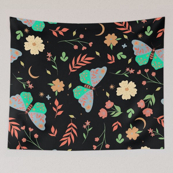 Item preview, Cali Boho-Mystic Butterfly Pattern No.01 designed and sold by BossyCatHome.
