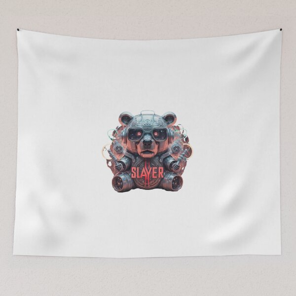 Item preview, robo bear slayer designed and sold by SabyDigitalArt.