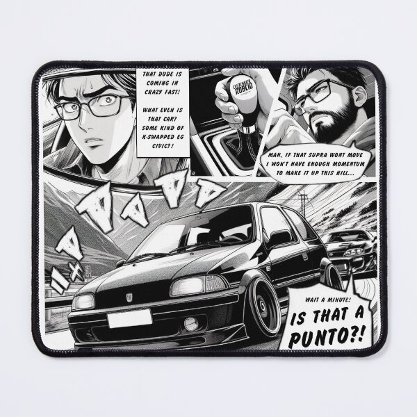 Item preview, IS THAT A PUNTO Manga Initial D Style Clutchkick Robcio designed and sold by Robcio.