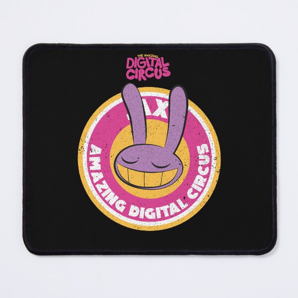 Item preview, THE AMAZING DIGITAL CIRCUS: JAX CIRCLE EMBLEM (GRUNGE STYLE) designed and sold by FunGangStore.