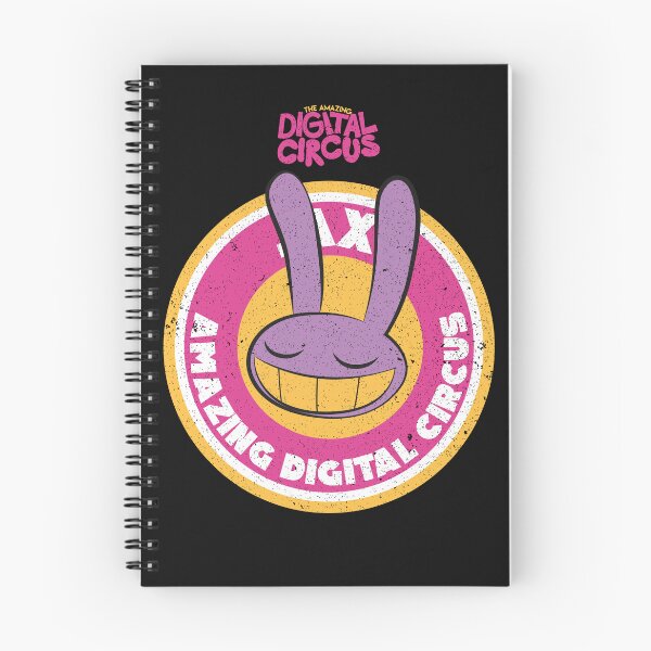 Item preview, THE AMAZING DIGITAL CIRCUS: JAX CIRCLE EMBLEM (GRUNGE STYLE) designed and sold by FunGangStore.