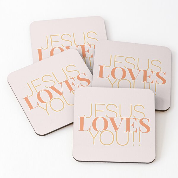 Item preview, Jesus Loves You! | Minimal Christian Design designed and sold by He-Declares.