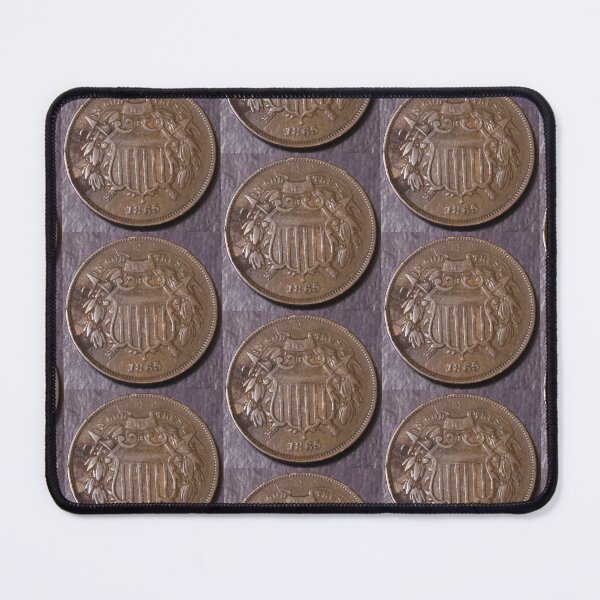 Item preview, 1865 Two Cent Piece Near XF designed and sold by coinsxcrochet.
