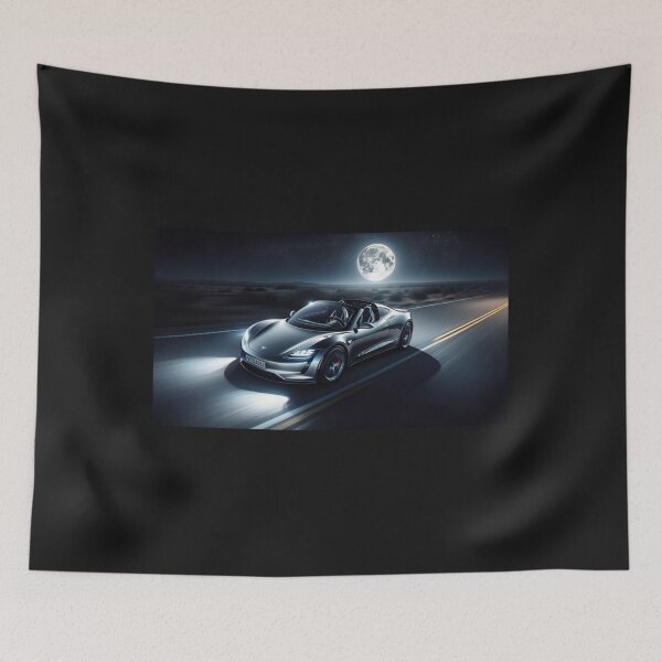 Item preview, Tesla roadster designed and sold by TEEJAMBOREE.