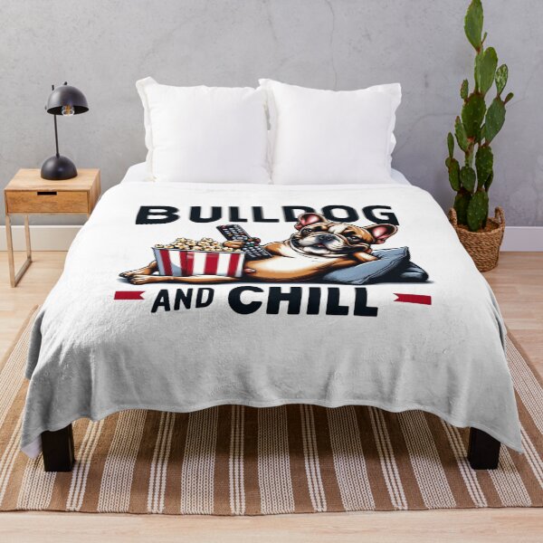 Item preview, Bulldog and Chill designed and sold by creativechaster.