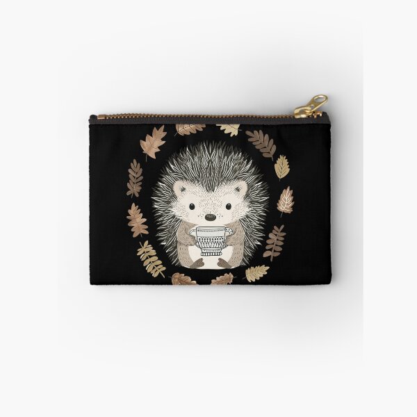 Item preview, Relaxed Hedgehog Drinking Coffee  designed and sold by CamGO.
