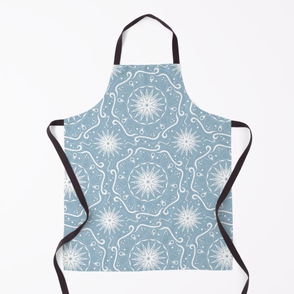 Item preview, White Ribbons and Stars on a Sky Blue Background designed and sold by KathyLav.