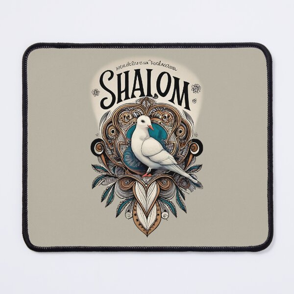 Item preview, Dove of Shalom - Peace YHWH - Christian Hebrew designed and sold by Chez-Creations.