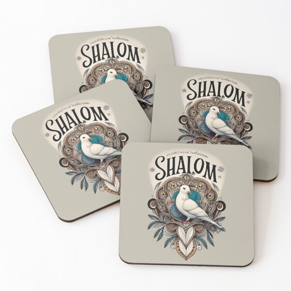 Item preview, Dove of Shalom - Peace YHWH - Christian Hebrew designed and sold by Chez-Creations.