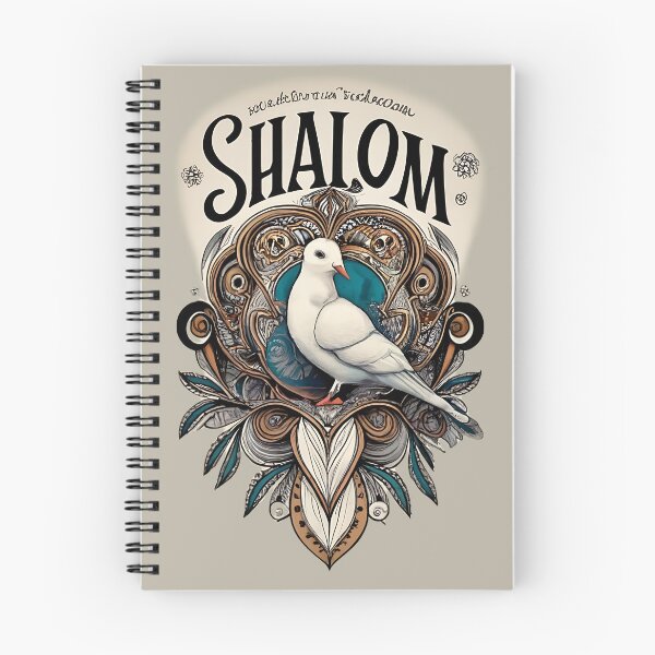 Item preview, Dove of Shalom - Peace YHWH - Christian Hebrew designed and sold by Chez-Creations.