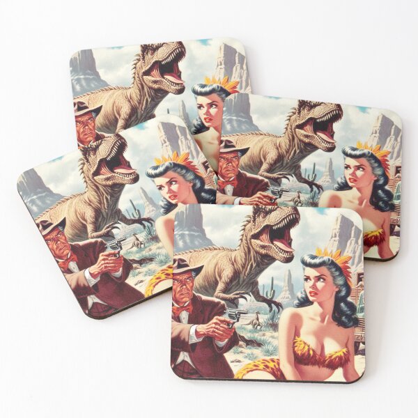 Item preview, Vintage Dinosaur Pulp designed and sold by PulpVintage.