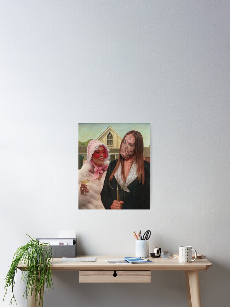 Thumbnail 2 of 3, Poster, American Chaotic designed and sold by Realityguy.