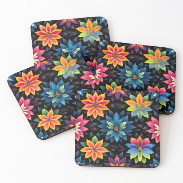 Item preview, Lotus Bloom Kaleidoscope Pattern designed and sold by inkArtistryfine.