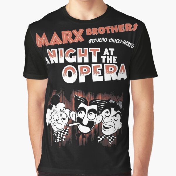 Vista previa del artículo con la obra «Los hermanos Marx a Los hermanos Marx a Los hermanos Marx», diseñado y vendido por waresho.