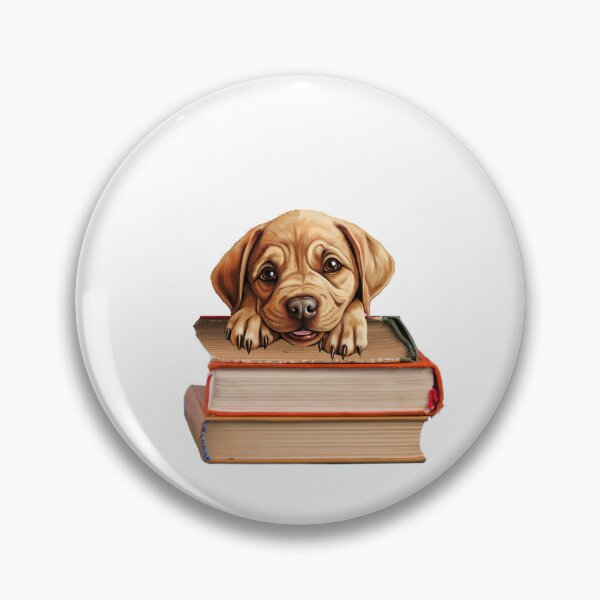 Item preview, Labrador Bulldog And Books designed and sold by TheAnimalZ00.