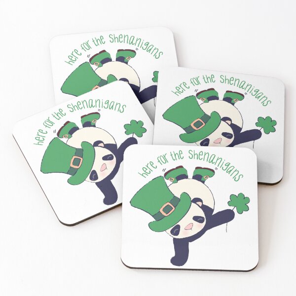 Item preview, Positively Pandarific: Here for the Shenanigans designed and sold by ShopPandarific.