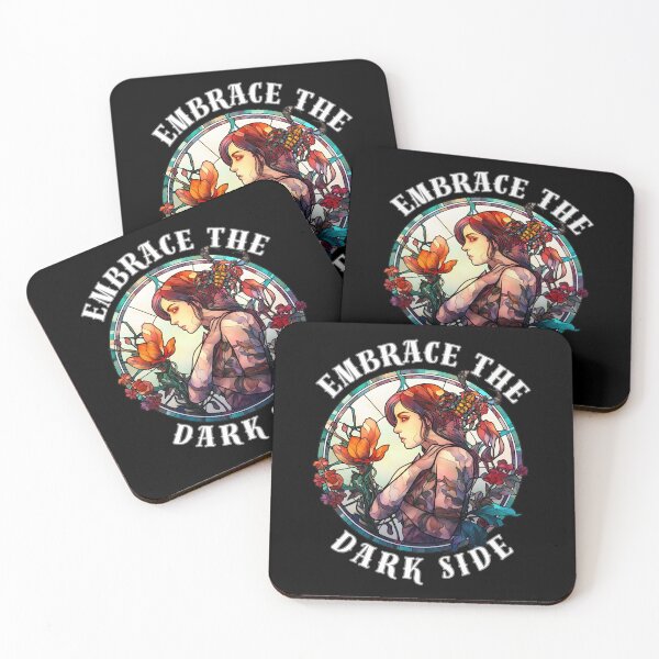 Item preview, Embrace The Dark Side. scorpio quote designed and sold by ZodiacWonders.