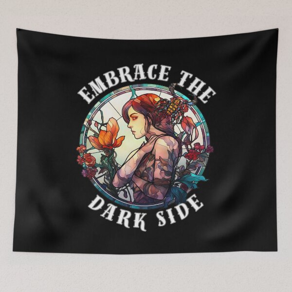 Item preview, Embrace The Dark Side. scorpio quote designed and sold by ZodiacWonders.