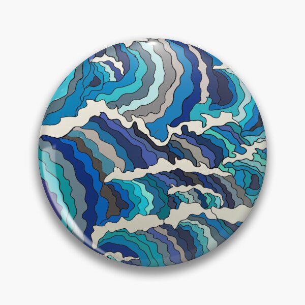 Item preview, Choppy Sea Enlarged designed and sold by Anna Goodin.