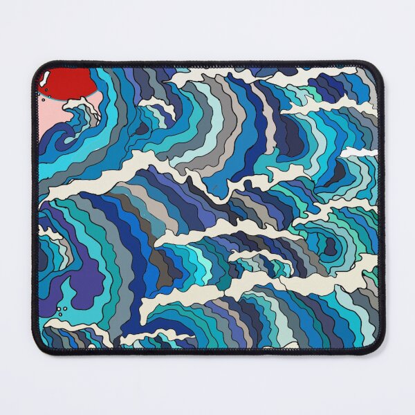 Item preview, Choppy Sea Enlarged designed and sold by Anna Goodin.