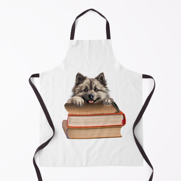 Item preview, Keeshond And Books designed and sold by TheAnimalZ00.