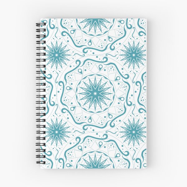 Item preview, Teal Blue Ribbons and Stars on a White Background designed and sold by KathyLav.