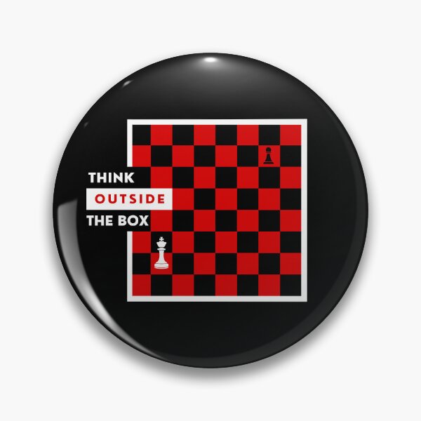 Item preview, Think Outside The Box - Red designed and sold by ChessiShop.