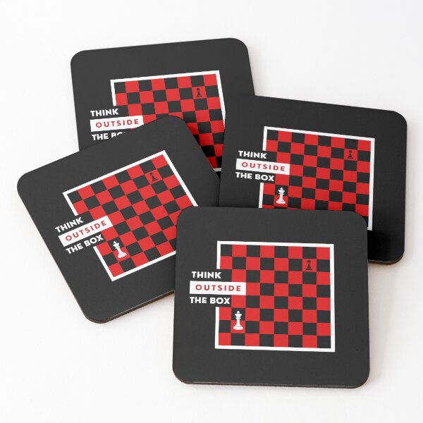 Item preview, Think Outside The Box - Red designed and sold by ChessiShop.