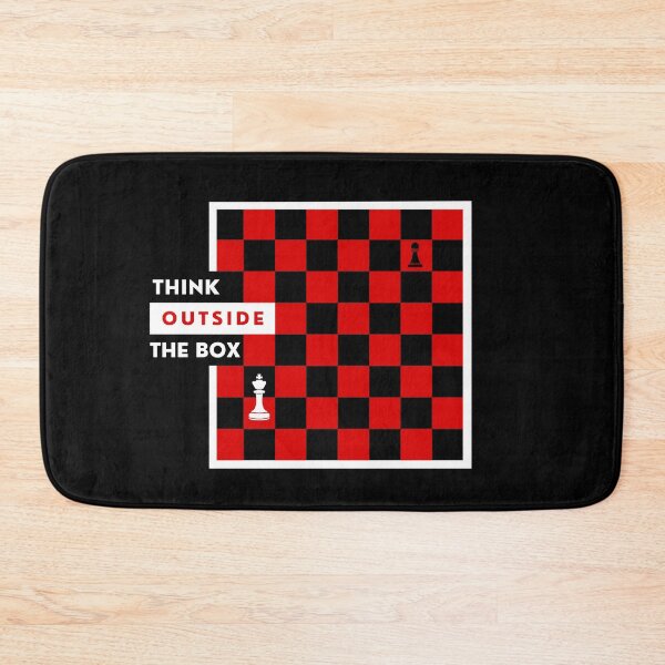 Item preview, Think Outside The Box - Red designed and sold by ChessiShop.