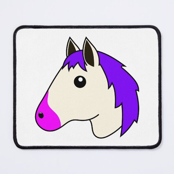Item preview, Purple Horse Emoji Apple designed and sold by DibujandoPorfa.