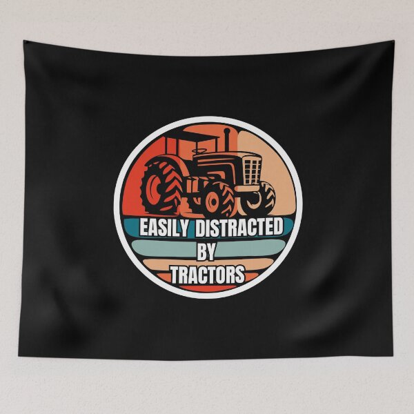 Item preview,  Easily Distracted By Tractors designed and sold by Thespacerocket.