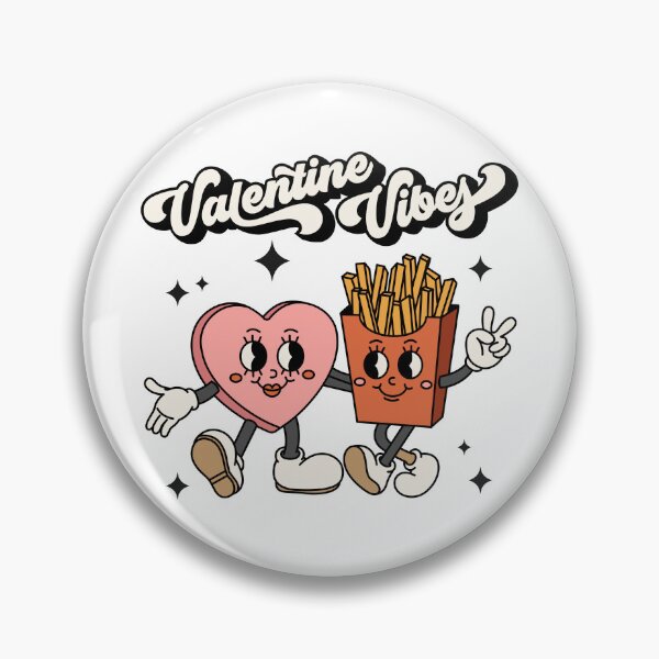 Item preview, Valentine Vibes Heart and Fries designed and sold by Elementalvibes.