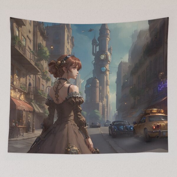 Item preview, Steampunk City designed and sold by Ongoing3007.