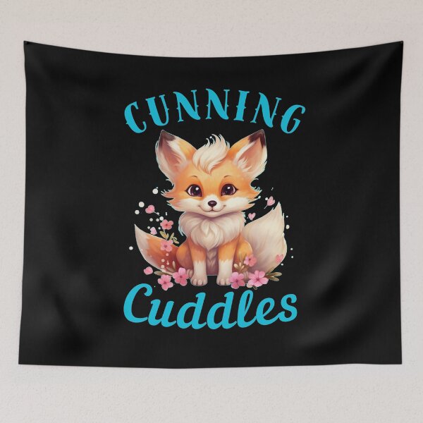 Item preview, Cunning Cuddles. fox face designed and sold by FoxVibes.