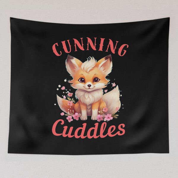Item preview, Cunning Cuddles. fox head designed and sold by FoxVibes.
