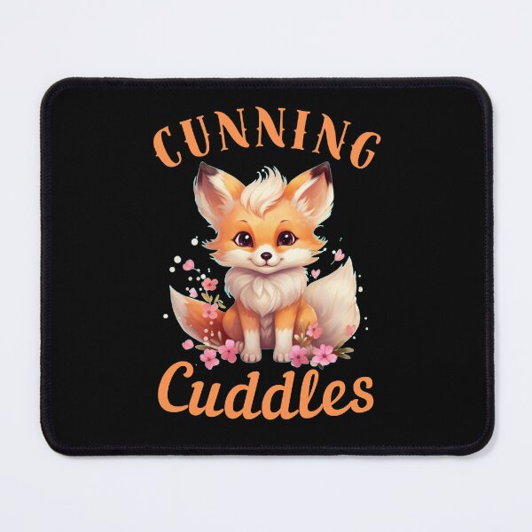 Item preview, Cunning Cuddles. fox portrait designed and sold by FoxVibes.