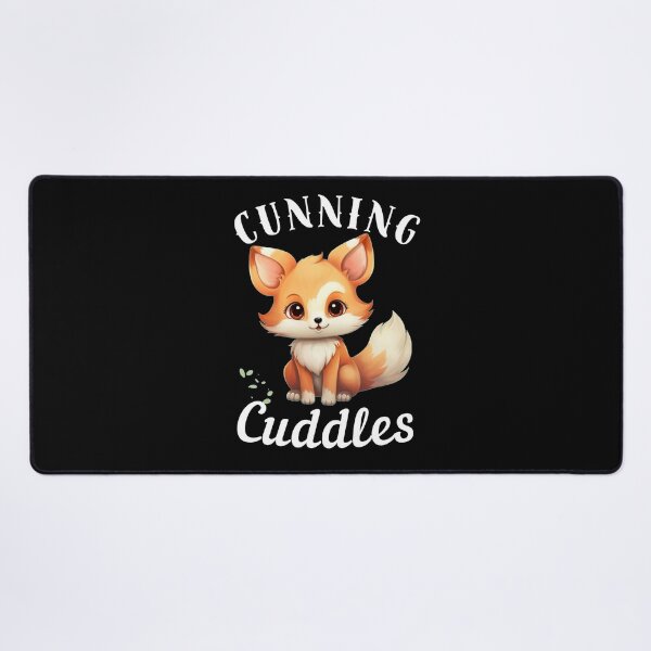 Item preview, Cunning Cuddles. fox quote designed and sold by FoxVibes.