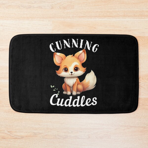 Item preview, Cunning Cuddles. fox quote designed and sold by FoxVibes.