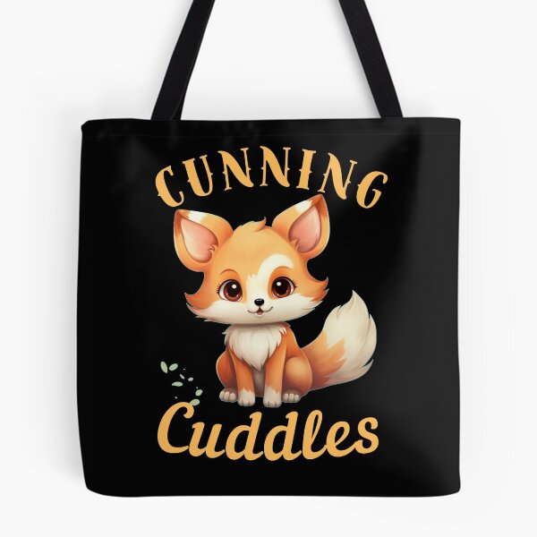 Item preview, Cunning Cuddles. fox saying designed and sold by FoxVibes.